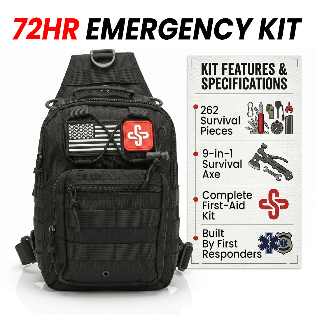 hbi エイジングケアセット Emergency 72-Hour Axe Kit – DreamSurvival
