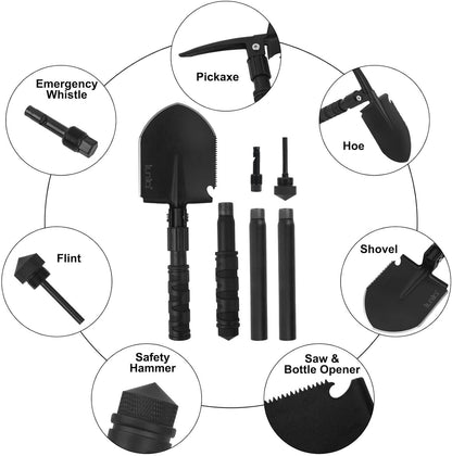 Multifunction Foldable Camping Shovel