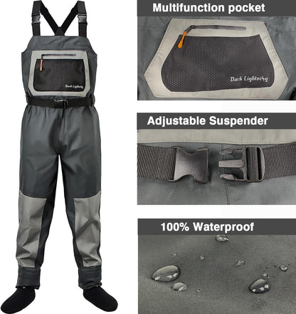 Breathable Insulated Chest Waders