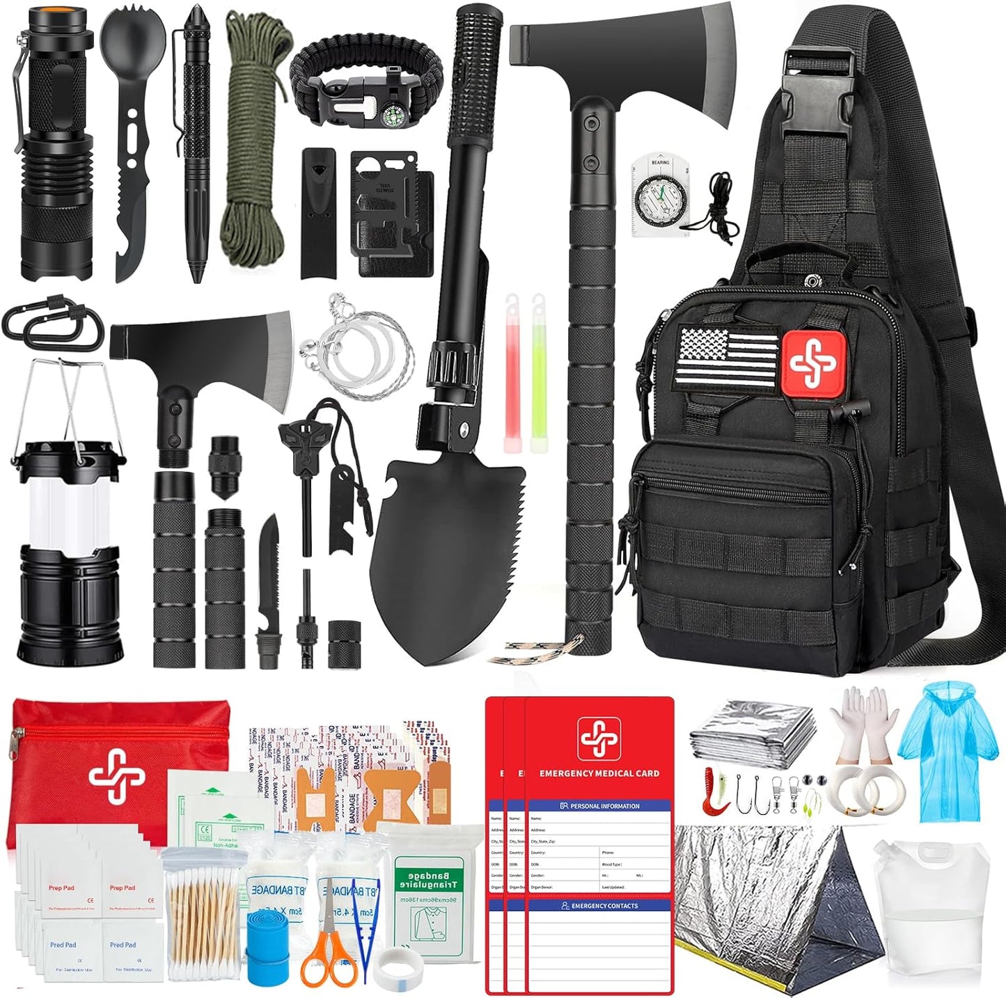 262Pc 72-Hour Emergency Axe Kit