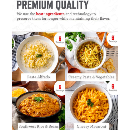 Emergency Prepper Pack - 52 Servings