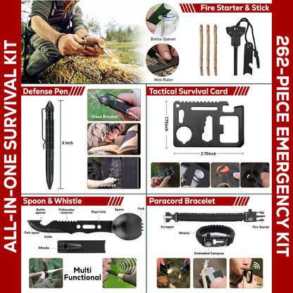 262Pc 72-Hour Emergency Axe Kit