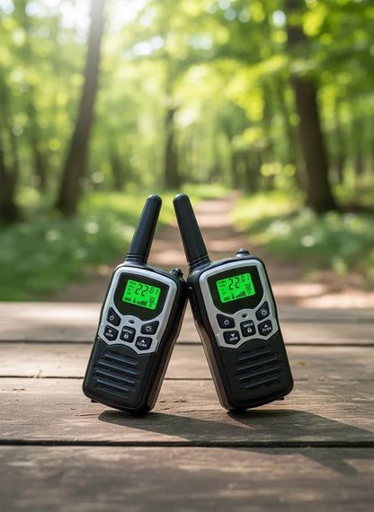 Long Range Walkie Talkies - 22 Channel (2 Pack)
